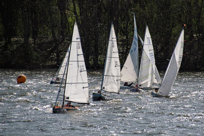 Illusion and 2.4m joint open meeting at Middle Nene - start of race 2 - photo © David Livingstone