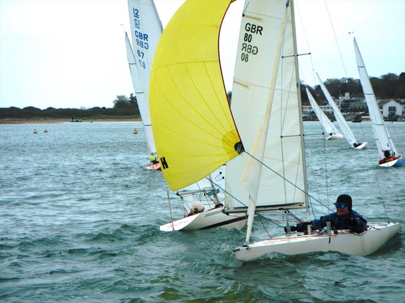 Bembridge Illusion Vernon's Easter Egg Cup photo copyright Mike Samuelson taken at Bembridge Sailing Club and featuring the Illusion class