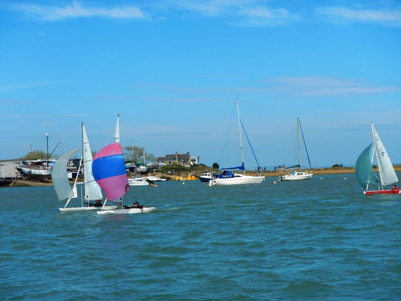 Bembridge Illusion Vernon's Easter Egg Cup photo copyright Mike Samuelson taken at Bembridge Sailing Club and featuring the Illusion class