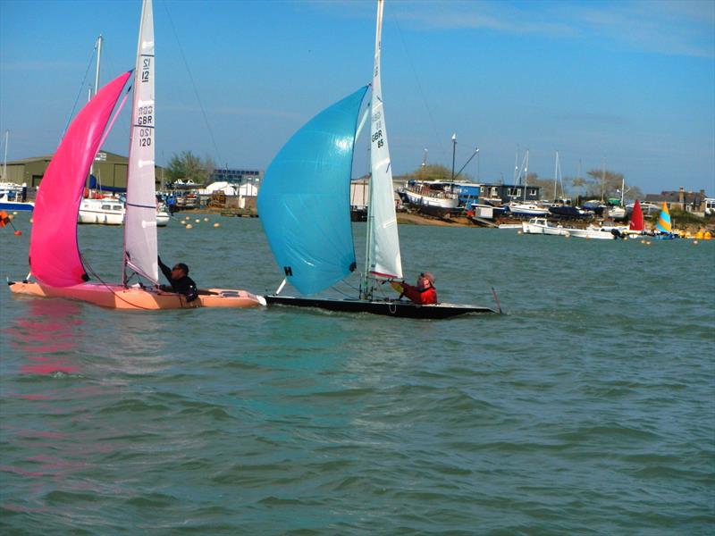 Bembridge Illusion Vernon's Easter Egg Cup photo copyright Mike Samuelson taken at Bembridge Sailing Club and featuring the Illusion class