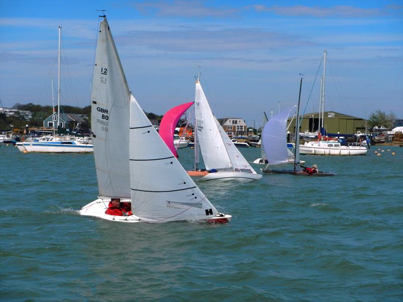 Bembridge Illusion Vernon's Easter Egg Cup photo copyright Mike Samuelson taken at Bembridge Sailing Club and featuring the Illusion class