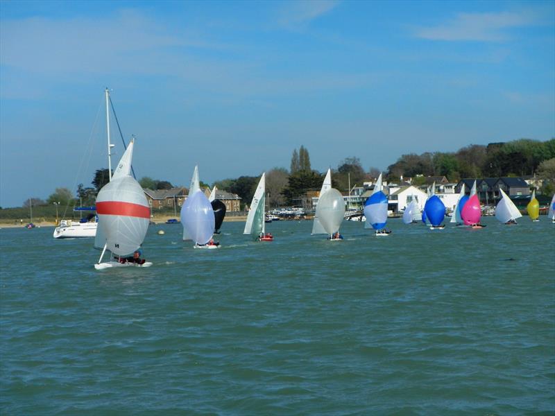 Bembridge Illusion Vernon's Easter Egg Cup photo copyright Mike Samuelson taken at Bembridge Sailing Club and featuring the Illusion class