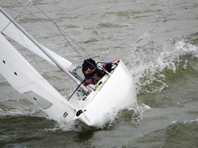Bembridge Illusion Flying Dutchman Trophy 2025 photo copyright Mike Samuelson taken at Bembridge Sailing Club and featuring the Illusion class