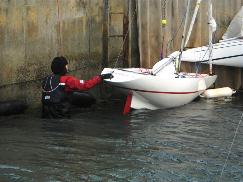Bembridge Illusion Picnic Hamper 2026 - Running out of water - photo © Mike Samuelson