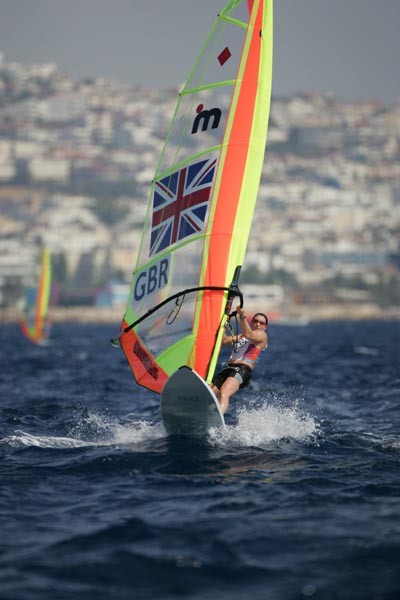 The sea breeze fills in on day five of the Olympic Sailing Regatta photo copyright Richard Langdon taken at  and featuring the IMCO class