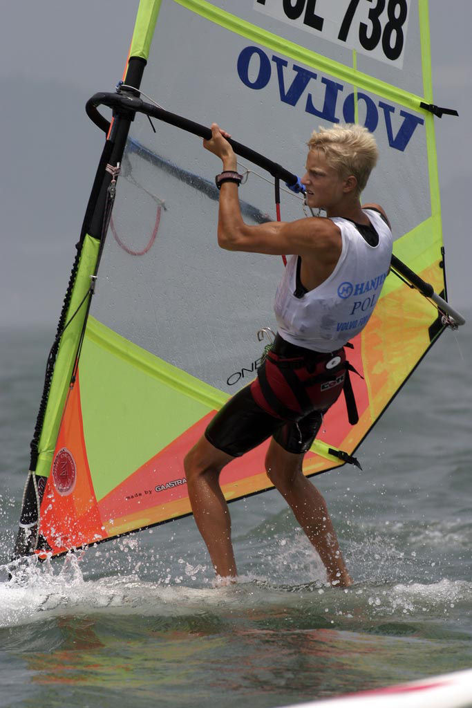 Action from the Volvo ISAF Youth Worlds at Busan, Korea photo copyright Peter Bentley taken at  and featuring the IMCO class