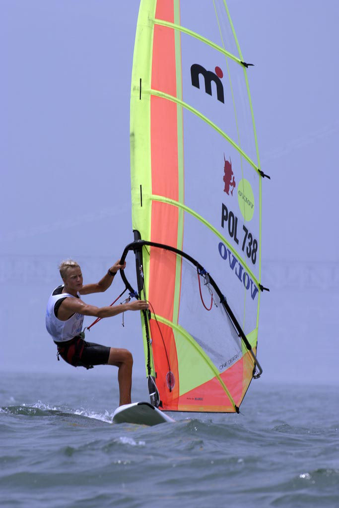 Action from the Volvo ISAF Youth Worlds at Busan, Korea photo copyright Peter Bentley taken at  and featuring the IMCO class