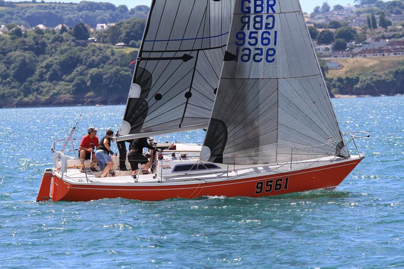 2016 Impala National Championship at Brixham photo copyright Gareth Fudge / www.boatographic.co.uk taken at Brixham Yacht Club and featuring the Impala 28 class