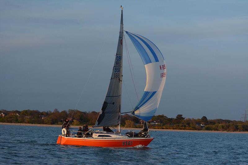 Uproar on day 3 of the Hamble River Early Bird Series  - photo © Trevor Pountain