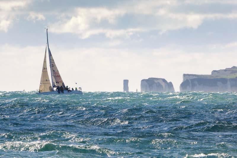 Firebird (GBR9545, Hunter Impala 28 on day 3 of the Poole Bay Winter Series photo copyright Parkstone YC Poole Bay Winter Series taken at Parkstone Yacht Club and featuring the Impala 28 class