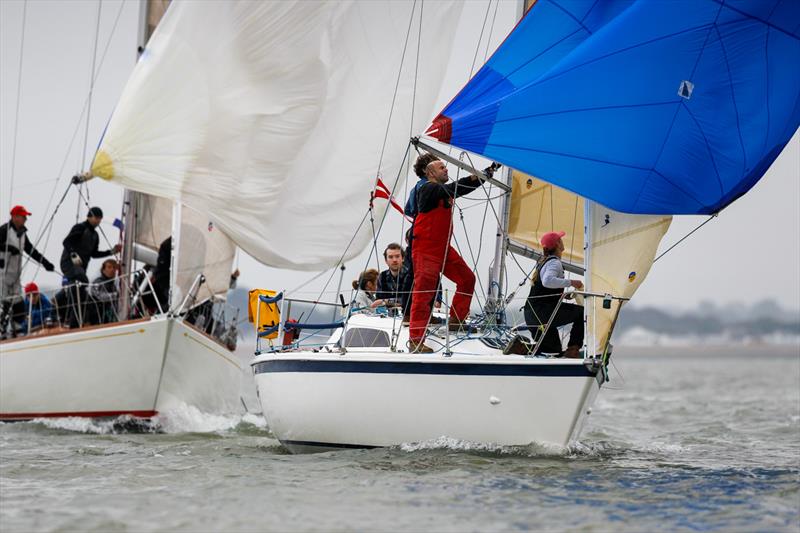 Imptish, Impala 28 during HYS Hamble Winter Series Race Week 2 photo copyright Paul Wyeth / Hamble Winter Series taken at Hamble River Sailing Club and featuring the Impala 28 class