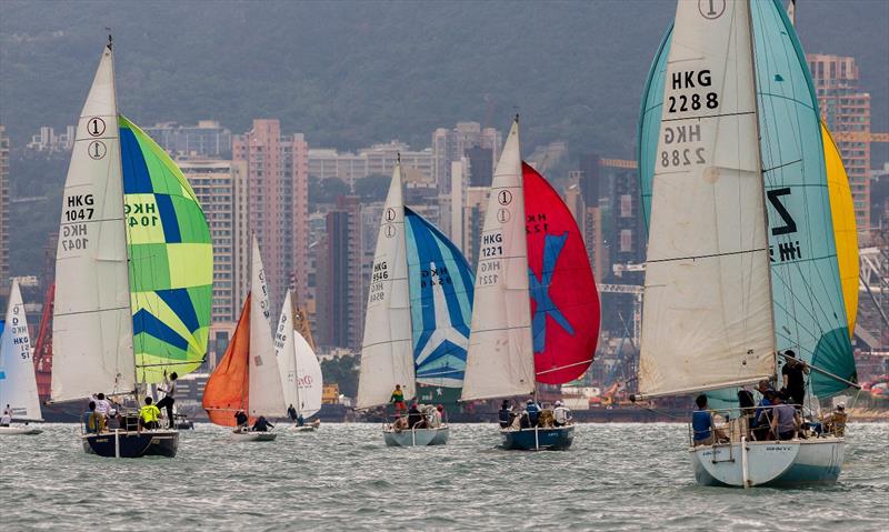 One Global Lipton Trophy 2022 photo copyright RHKYC / Guy Nowell taken at Royal Hong Kong Yacht Club and featuring the Impala 28 class