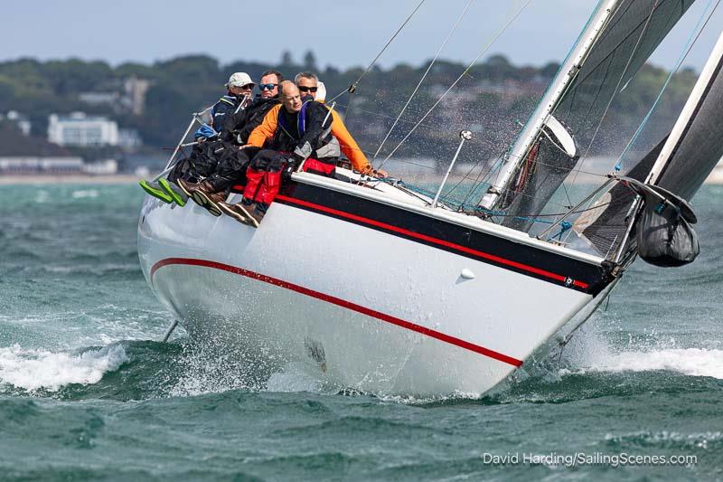 Impala Nationals 2025 at Parkstone - Mercenary, GBR9544 photo copyright David Harding / www.sailingscenes.com taken at Parkstone Yacht Club and featuring the Impala 28 class
