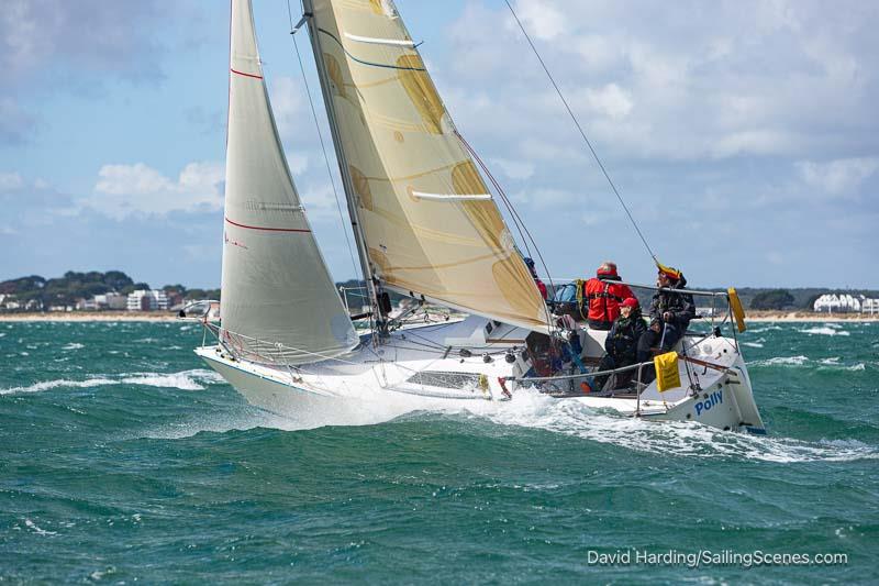 Impala Nationals 2025 at Parkstone - Polly, GBR9500 photo copyright David Harding / www.sailingscenes.com taken at Parkstone Yacht Club and featuring the Impala 28 class
