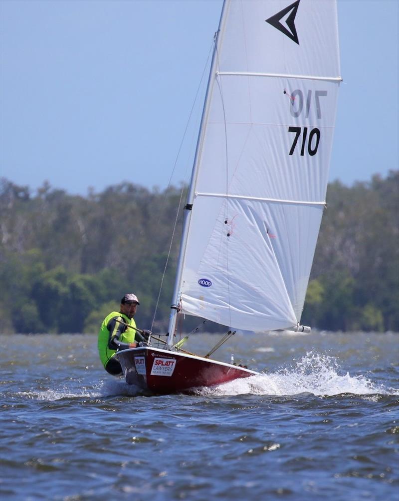 David Mann - 35th Impulse Australian Championships photo copyright Marina Hobbs taken at Lake Cootharaba Sailing Club and featuring the Impulse class