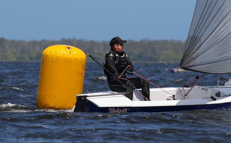 Josh Young, second place - 35th Impulse Australian Championships photo copyright Marina Hobbs taken at Lake Cootharaba Sailing Club and featuring the Impulse class