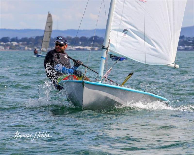 Andrew Triggell, 3rd place - 2021 Queensland Impulse State Championship photo copyright Marina Hobbs taken at Humpybong Yacht Club and featuring the Impulse class