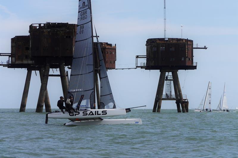 21st Forts Race at Whitstable photo copyright Andy Clarke taken at  and featuring the Formula 20 class