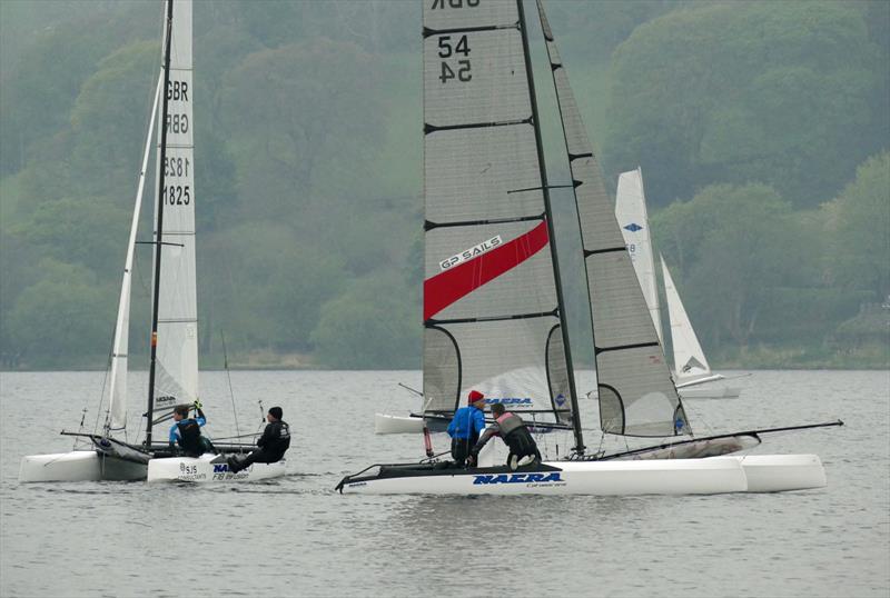 40th Bala Catamaran Open photo copyright John Hunter taken at Bala Sailing Club and featuring the Formula 20 class