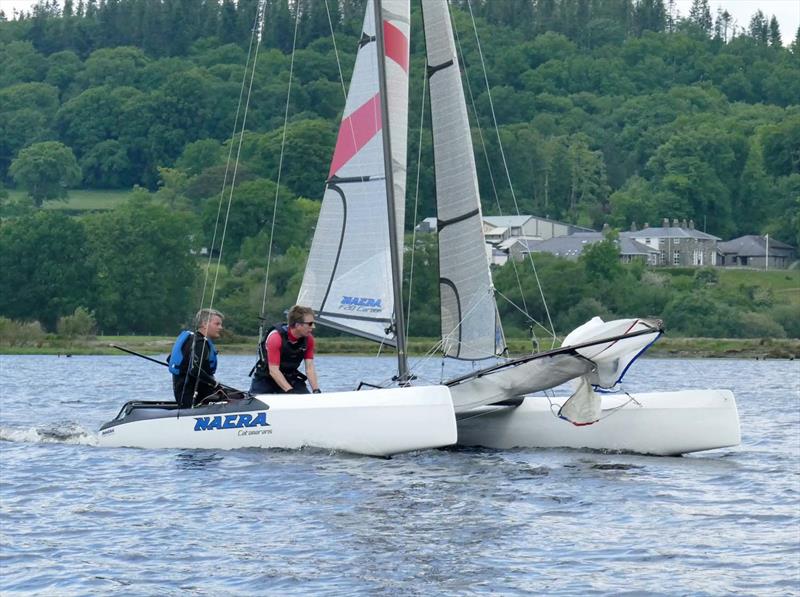 The inaugural Bala Grand Prix photo copyright John Hunter taken at Bala Sailing Club and featuring the Formula 20 class