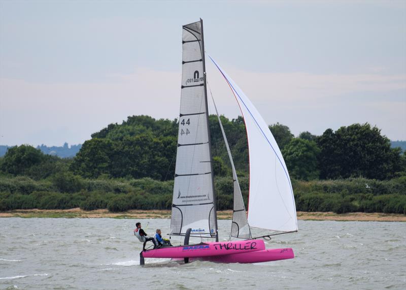 East Coast Piers Race photo copyright Andy Perks taken at Marconi Sailing Club and featuring the Formula 20 class