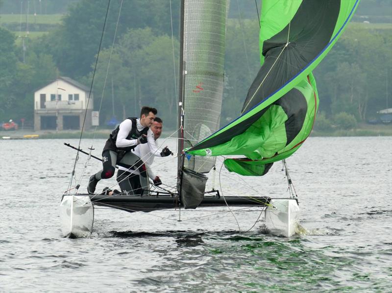 GJW Direct Bala Catamaran Open photo copyright John Hunter taken at Bala Sailing Club and featuring the Formula 20 class