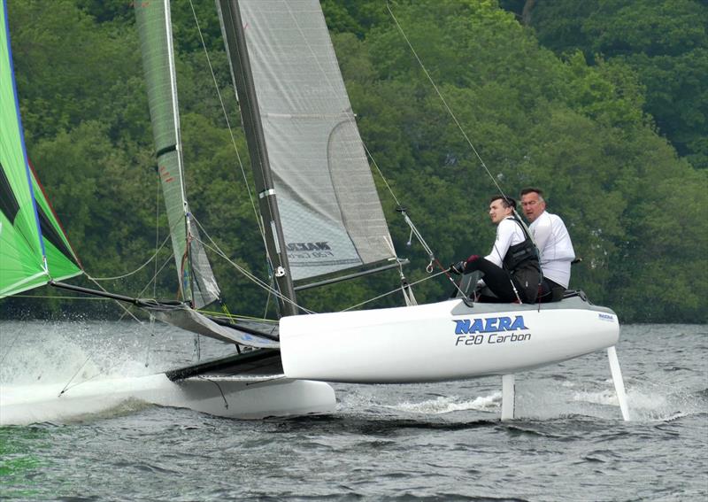 GJW Direct Bala Catamaran Open photo copyright John Hunter taken at Bala Sailing Club and featuring the Formula 20 class