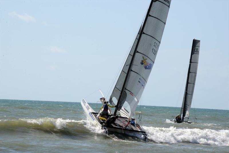 Team Australia in the CCB surf photo copyright worrell1000race.com taken at  and featuring the Formula 20 class