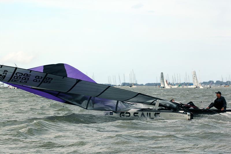 East Coast Piers Race -  Day 1 photo copyright Nick Champion / www.championmarinephotography.co.uk taken at Marconi Sailing Club and featuring the Formula 20 class