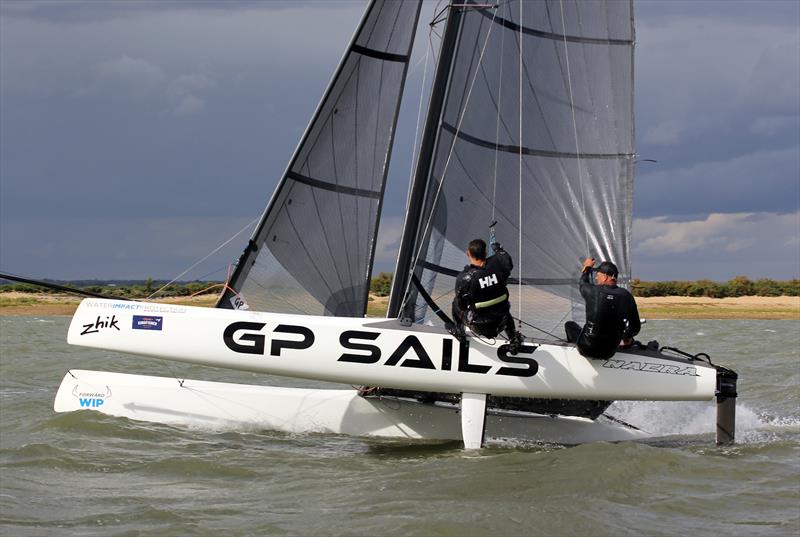East Coast Piers Race -  Day 1 photo copyright Nick Champion / www.championmarinephotography.co.uk taken at Marconi Sailing Club and featuring the Formula 20 class
