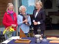 Gail Varian and Nicky Schofield-Gray win the Edmond Johnson Trophy and the Altair Trophy at the Irish 12 Foot Dinghy Championship at Lough Ree © John Malone