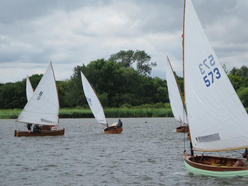 International 12 Footers at Oulton Broad photo copyright WOBYC taken at Waveney & Oulton Broad Yacht Club and featuring the International 12 class