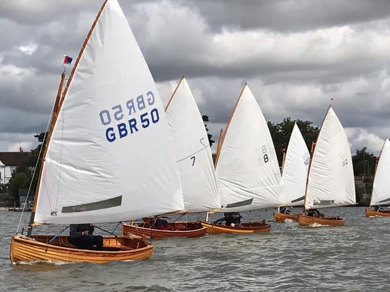 International 12 Footers at Oulton Broad photo copyright WOBYC taken at Waveney & Oulton Broad Yacht Club and featuring the International 12 class