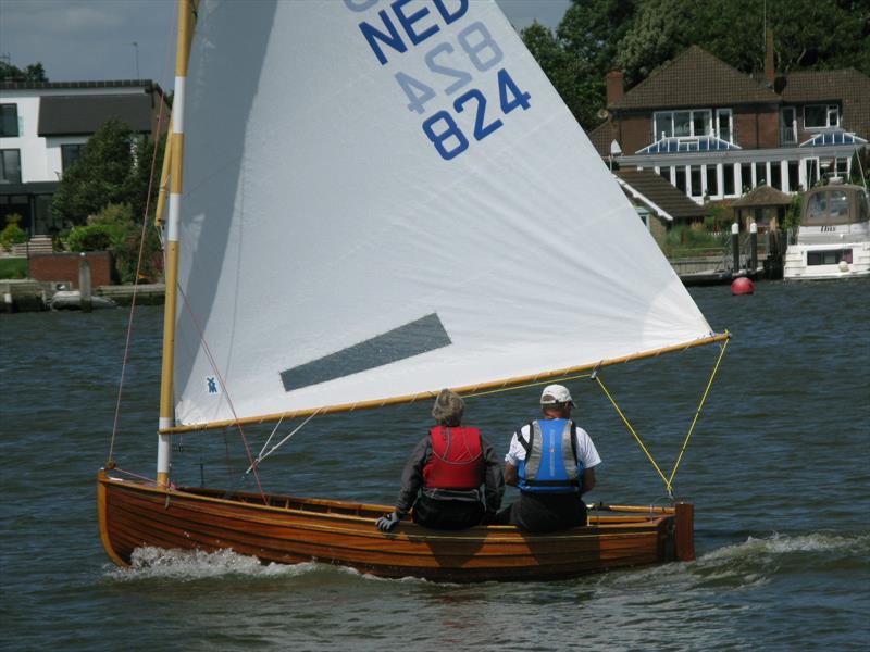 International 12 Footers at Oulton Broad photo copyright WOBYC taken at Waveney & Oulton Broad Yacht Club and featuring the International 12 class