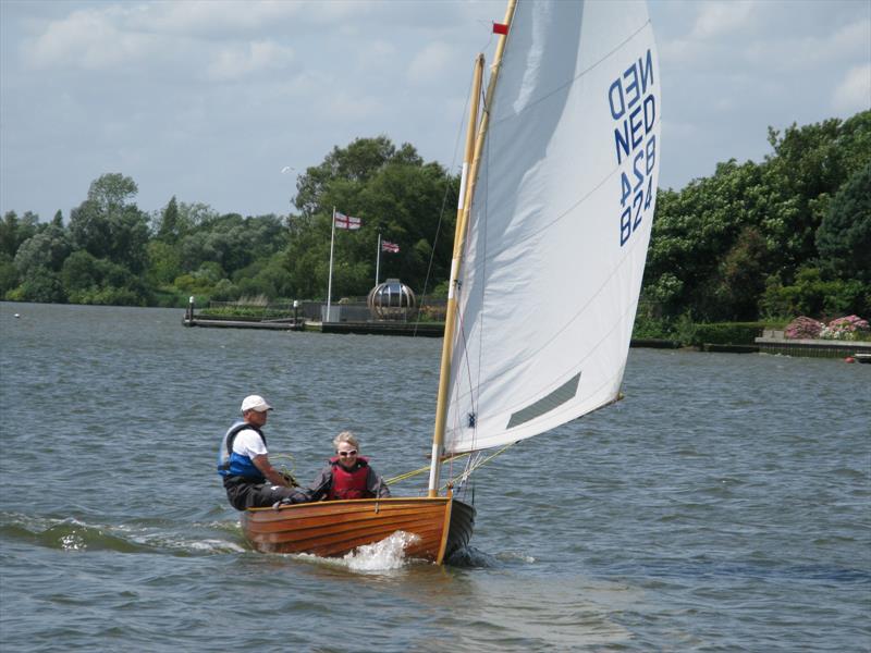 International 12 Footers at Oulton Broad photo copyright WOBYC taken at Waveney & Oulton Broad Yacht Club and featuring the International 12 class