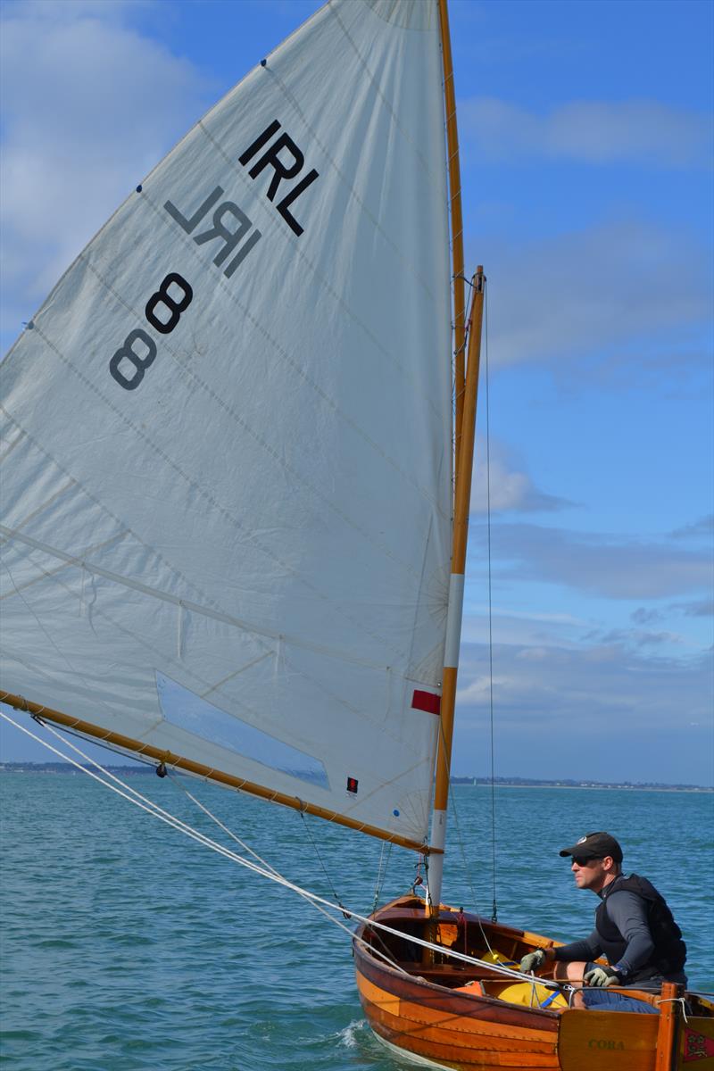 No. 8 Cora, sailed by Mark Delany, will enter the Vintage Yachting Games 2018  photo copyright Stratos Boumpoukis taken at Lough Ree Yacht Club and featuring the International 12 class