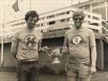 David & Simon with the Prince of Wales Cup at Tewkesbury © Chandler archive