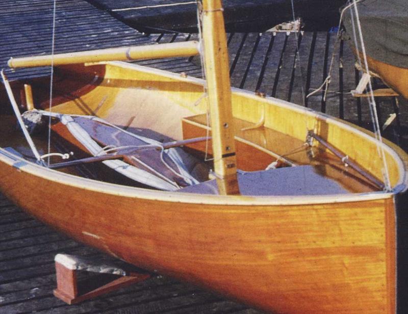 The iconic International 14 Windsprite, built for Bruce Banks. A stunning looking boat that would grace any Concours competition today, Windsprite remains the most successful 14 ever - photo © Farrar / Chivers collection