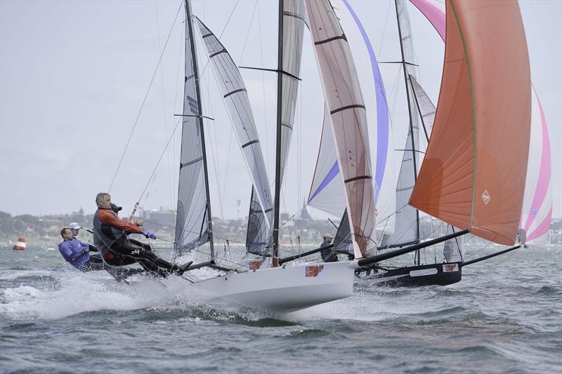 Day 3 of the International 14 Worlds in Geelong - photo © Christophe Favreau / www.christophefavreau.com