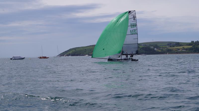 International 14 Prince of Wales Cup race 2015 photo copyright Hugh Maclean taken at South Caernarvonshire Yacht Club and featuring the International 14 class