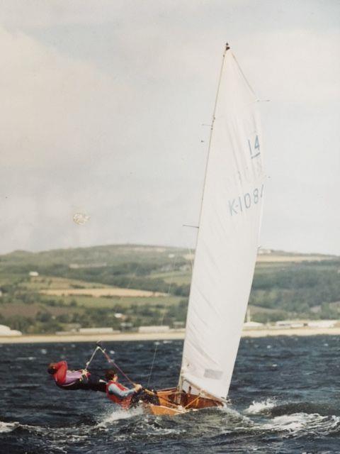 David & Simon during the Prince of Wales Cup in 1980 photo copyright Chandler archive taken at  and featuring the International 14 class