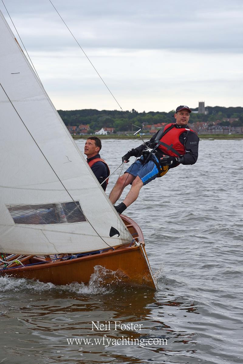 Classic and vintage International 14 open at Blakeney SC photo copyright Neil Foster / www.wfyachting.com taken at Blakeney Sailing Club and featuring the International 14 class