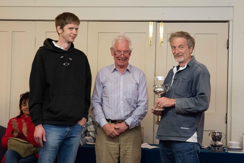 C. Dunster & N. Dunster win the Classic and vintage International 14 open at Blakeney SC photo copyright Alan Collett taken at Blakeney Sailing Club and featuring the International 14 class