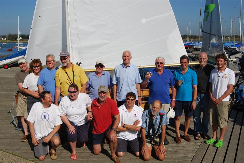 International 14 Century Cup photo copyright ISC taken at Itchenor Sailing Club and featuring the International 14 class