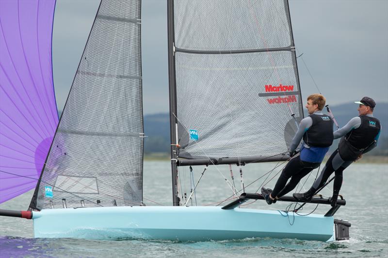 International 14 Gallon Trophy at Itchenor photo copyright Chris Hatton taken at Itchenor Sailing Club and featuring the International 14 class