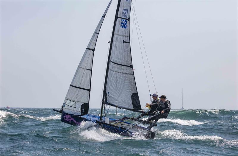 I14 Prince of Wales Cup Week photo copyright Tim Olin / www.olinphoto.co.uk taken at Tynemouth Sailing Club and featuring the International 14 class