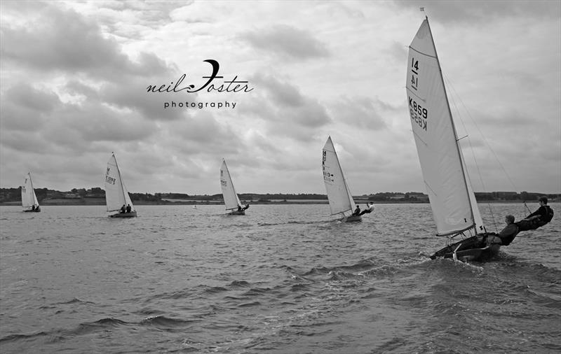 Classic 14s at Blakeney photo copyright Neil Foster Photography / www.neilfosterphotography.com taken at Blakeney Sailing Club and featuring the International 14 class