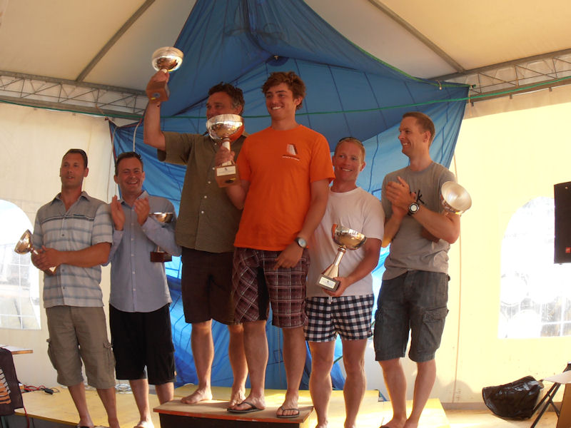 Andy and Tom Partington win the International 14 Europeans on Lake Como photo copyright International 14 class taken at  and featuring the International 14 class