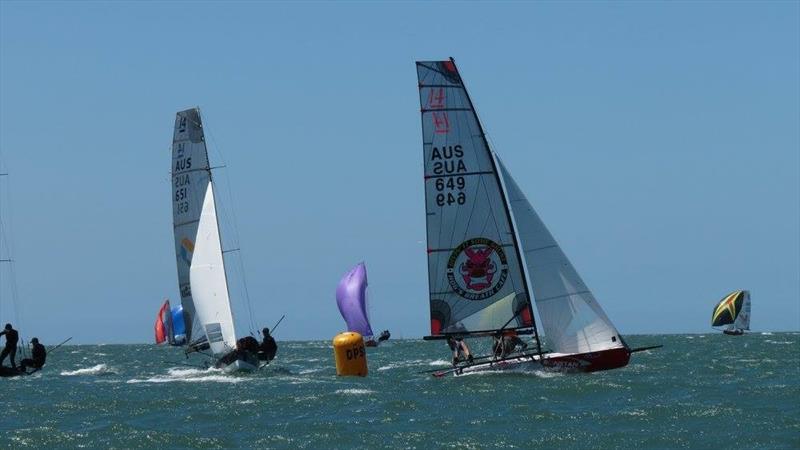 International 14 2018 Australian Championships - Day 4 photo copyright John Graham taken at Darling Point Sailing Squadron and featuring the International 14 class