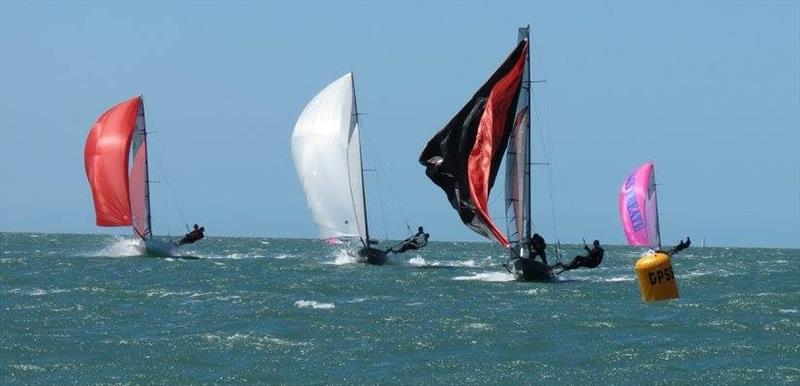 International 14 2018 Australian Championships - Day 4 photo copyright John Graham taken at Darling Point Sailing Squadron and featuring the International 14 class